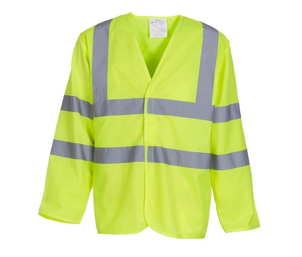 Yoko YK200 Veiligheidsjas Hoge Zichtbaarheid – Hi Vis Yellow