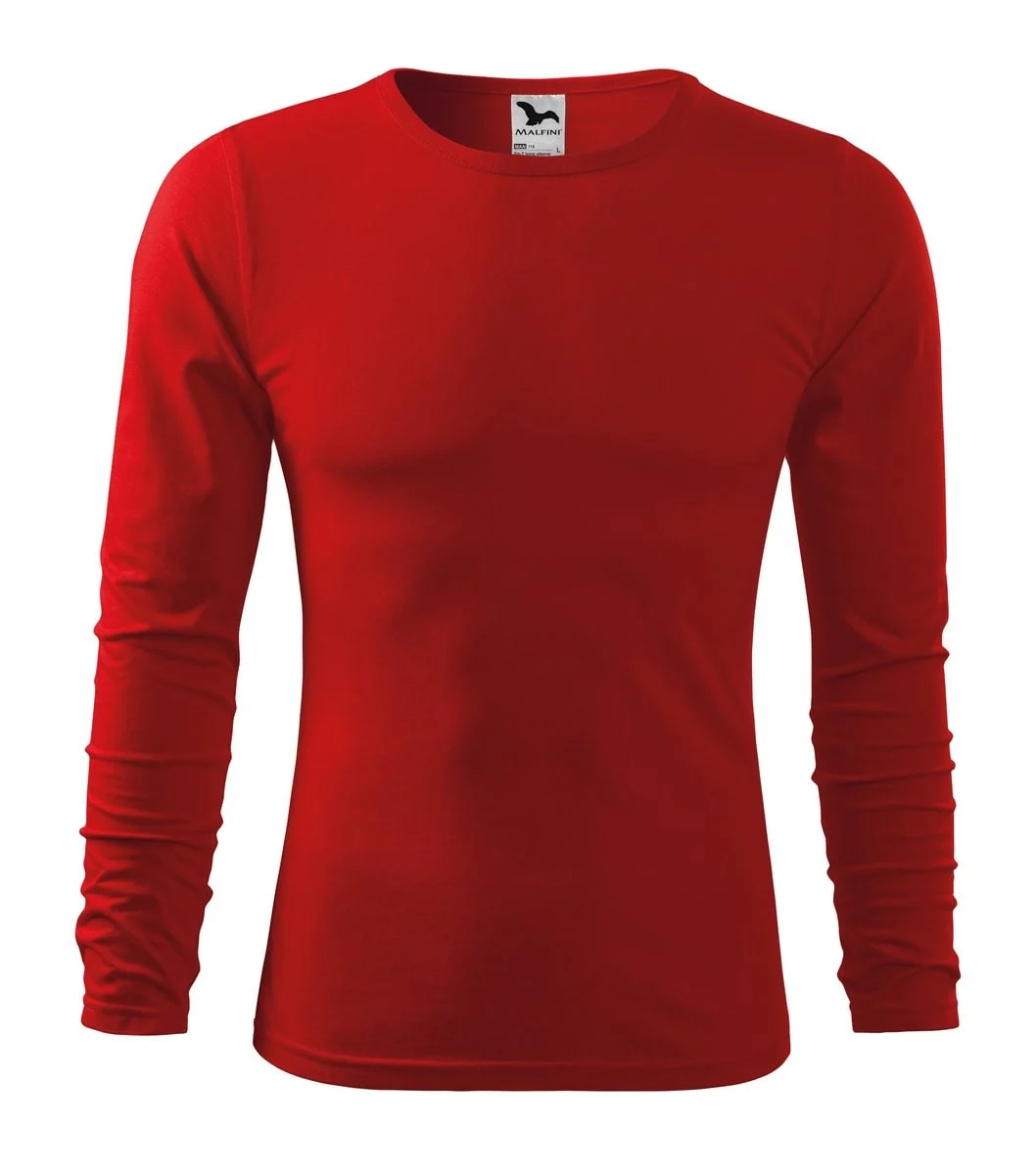 Malfini 119 T-shirt Lange Mouwen Heren – Rood