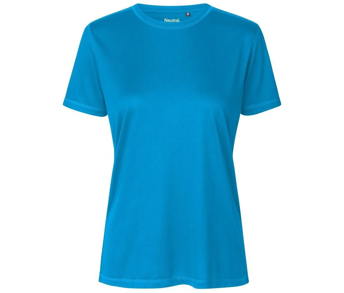 Neutral R81001 Ademend Gerecycled Polyester T-shirt Dames – Sapphire