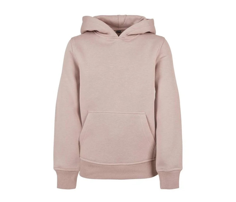 Build Your Brand BY117 Basic Kids Hoody – Dusk Rose