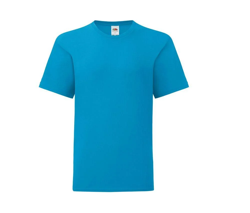 Fruit of the Loom SC6123 Kinder T-shirt – Azure Blue