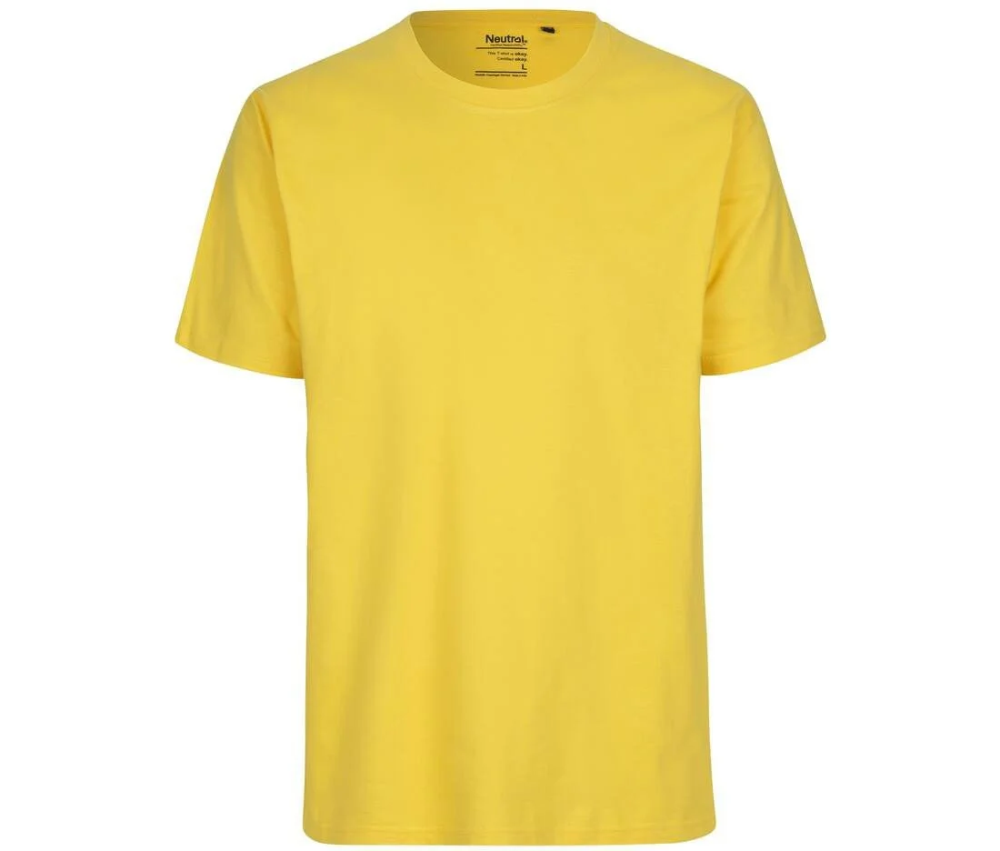 Neutral O60001 T-shirt Heren 180 – Yellow