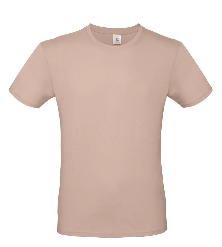 B&C BC01T #E150 T-shirt Heren – Millenial Pink