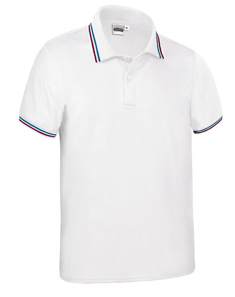 Valento POVAMAA Maastricht Polo – white-french flag