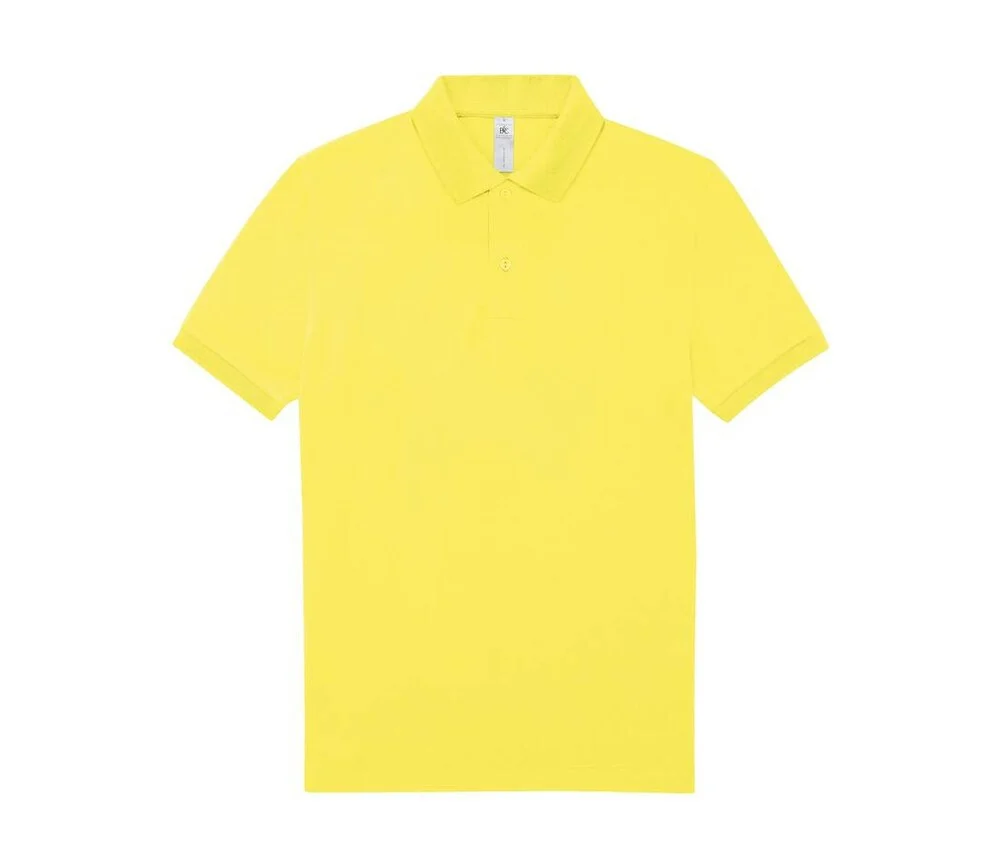 B&C BCU424 Fijne Piqué Polo – Solar Yellow