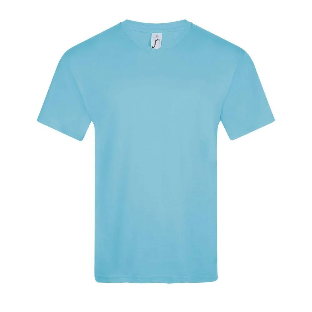 SOL'S 11150 Victory T-shirt V-hals Heren – Atol Blauw