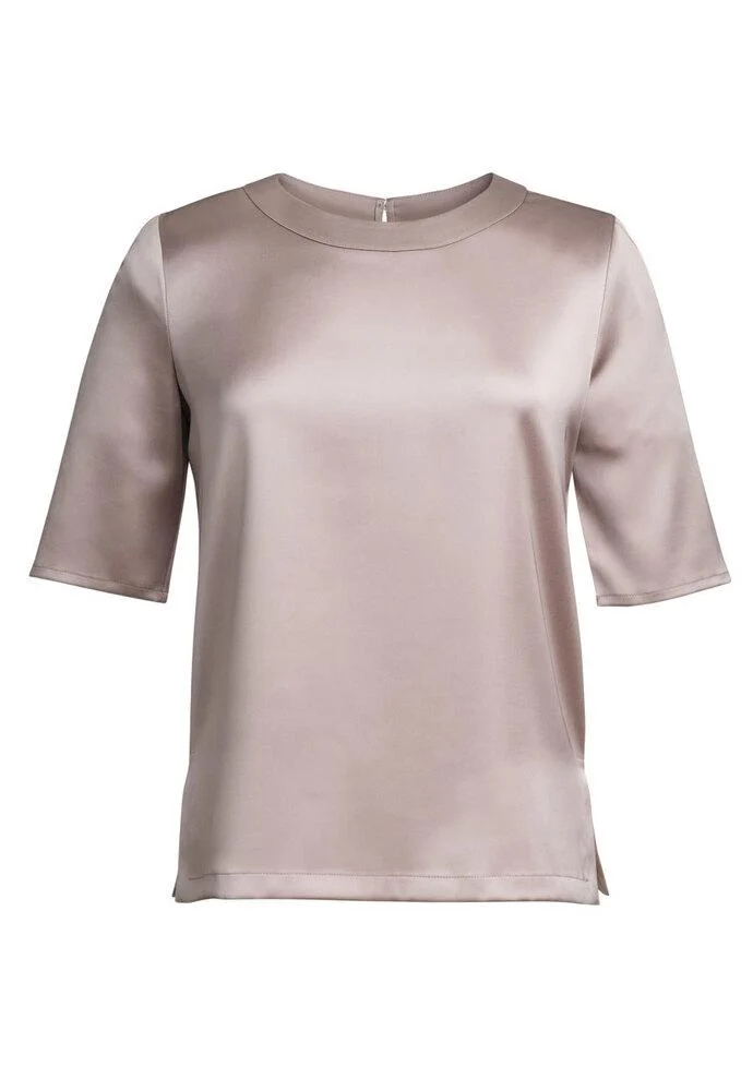 Brook Taverner BT2362 Stretch Werkschort Korte Mouwen Dames – Taupe