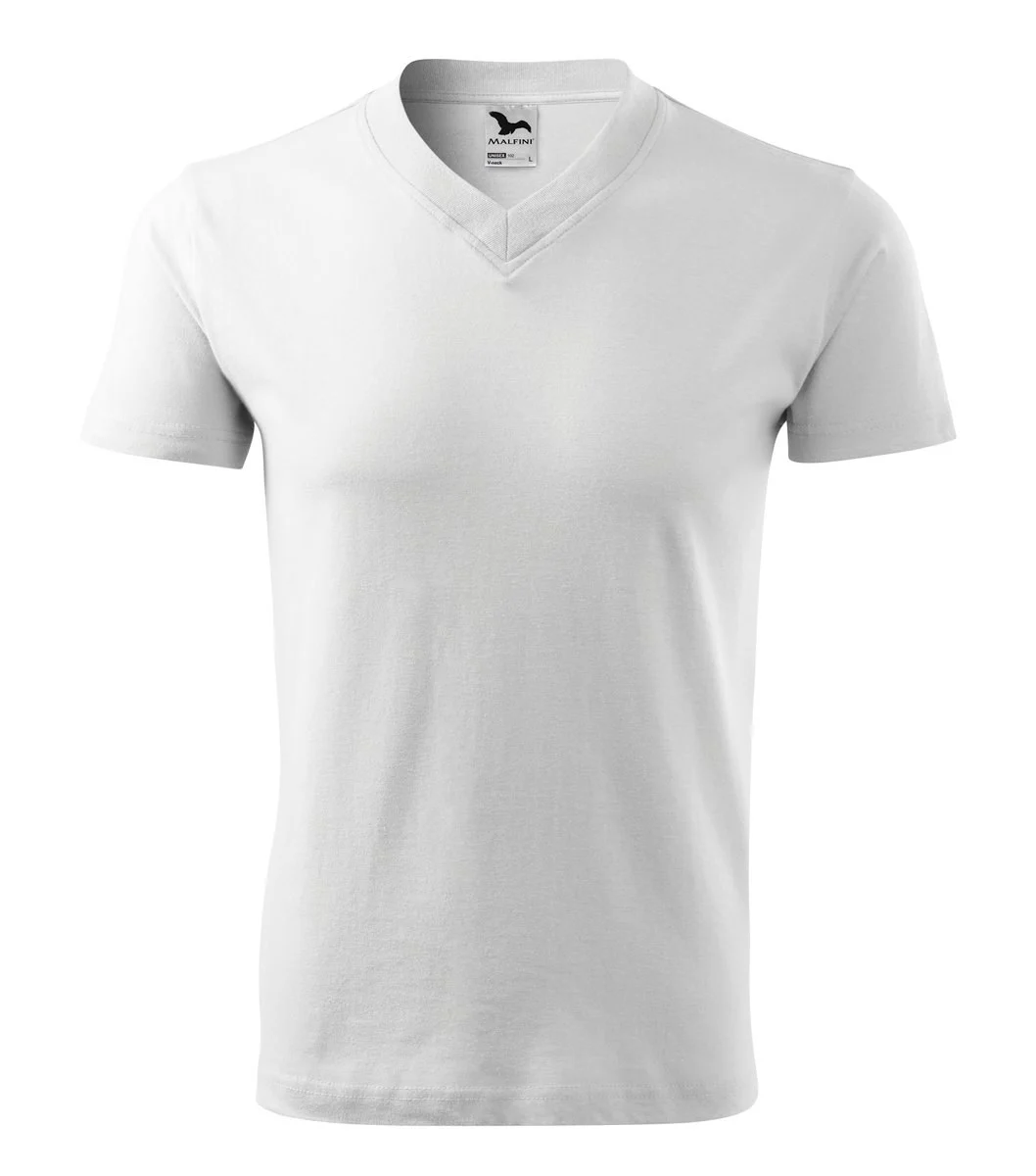 Malfini 102 T-shirt V-hals – Wit