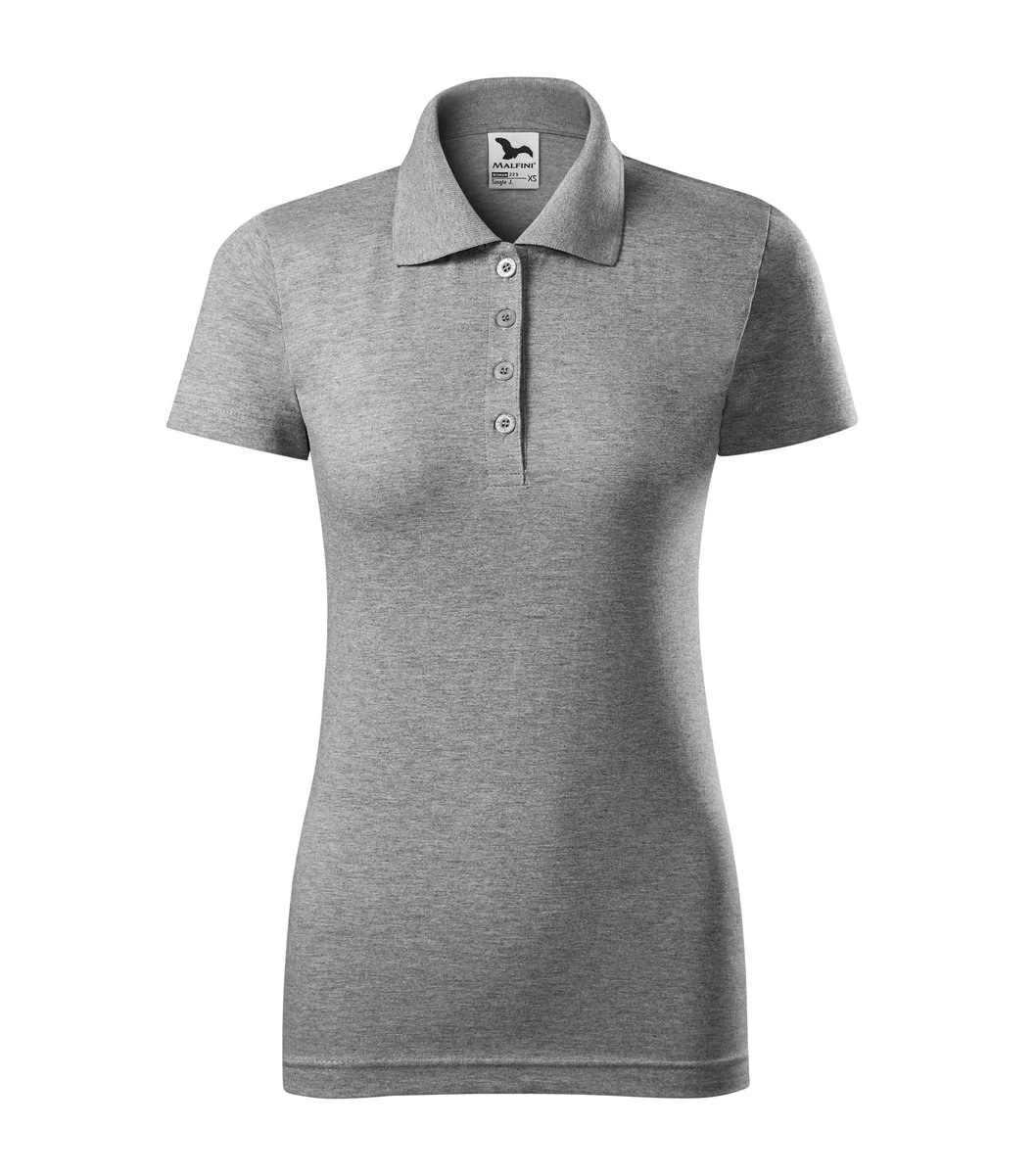 Malfini 223 Single Polo Dames – Donkerblauw grijs