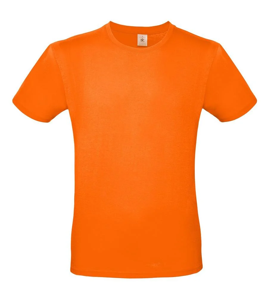 B&C BC01T #E150 T-shirt Heren – Orange