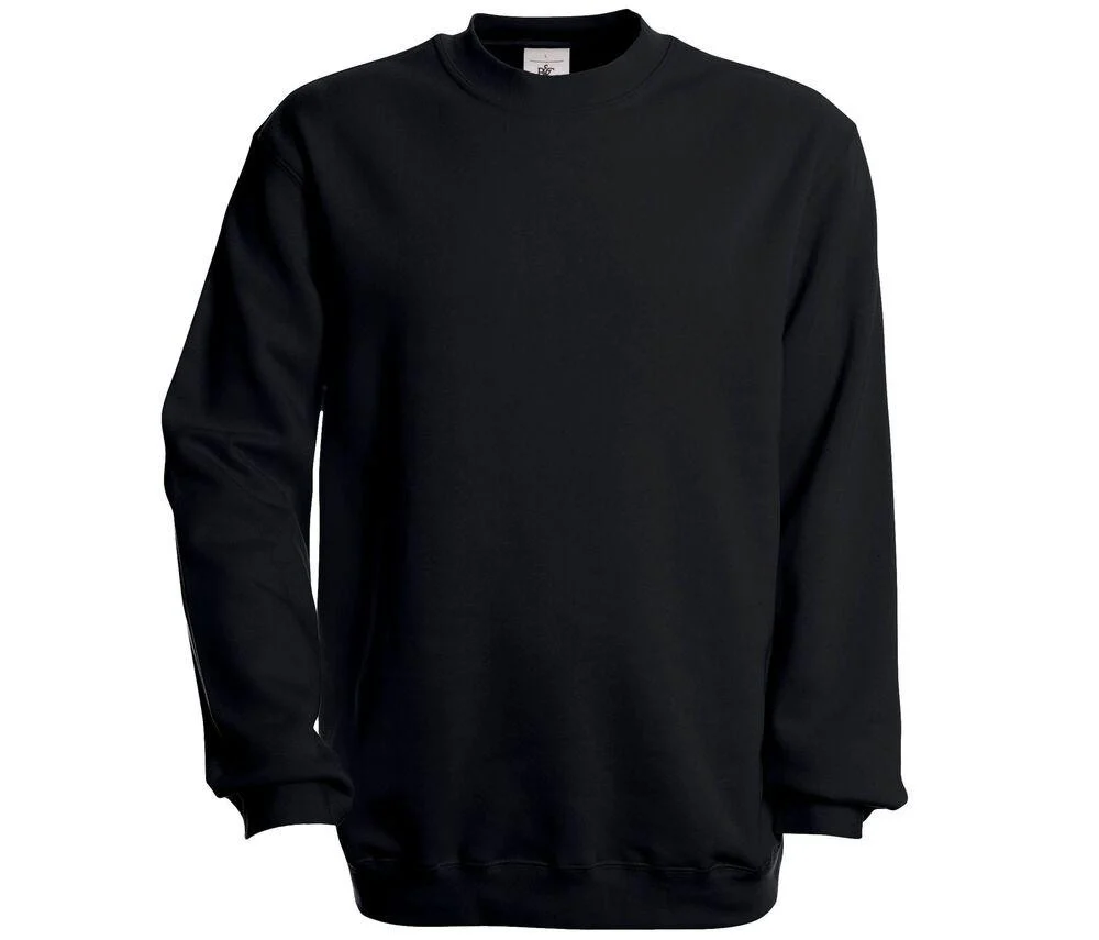 B&C BC500 Set In Sweater – Black