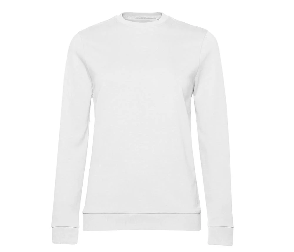 B&C BCW02W Sweater Dames – White