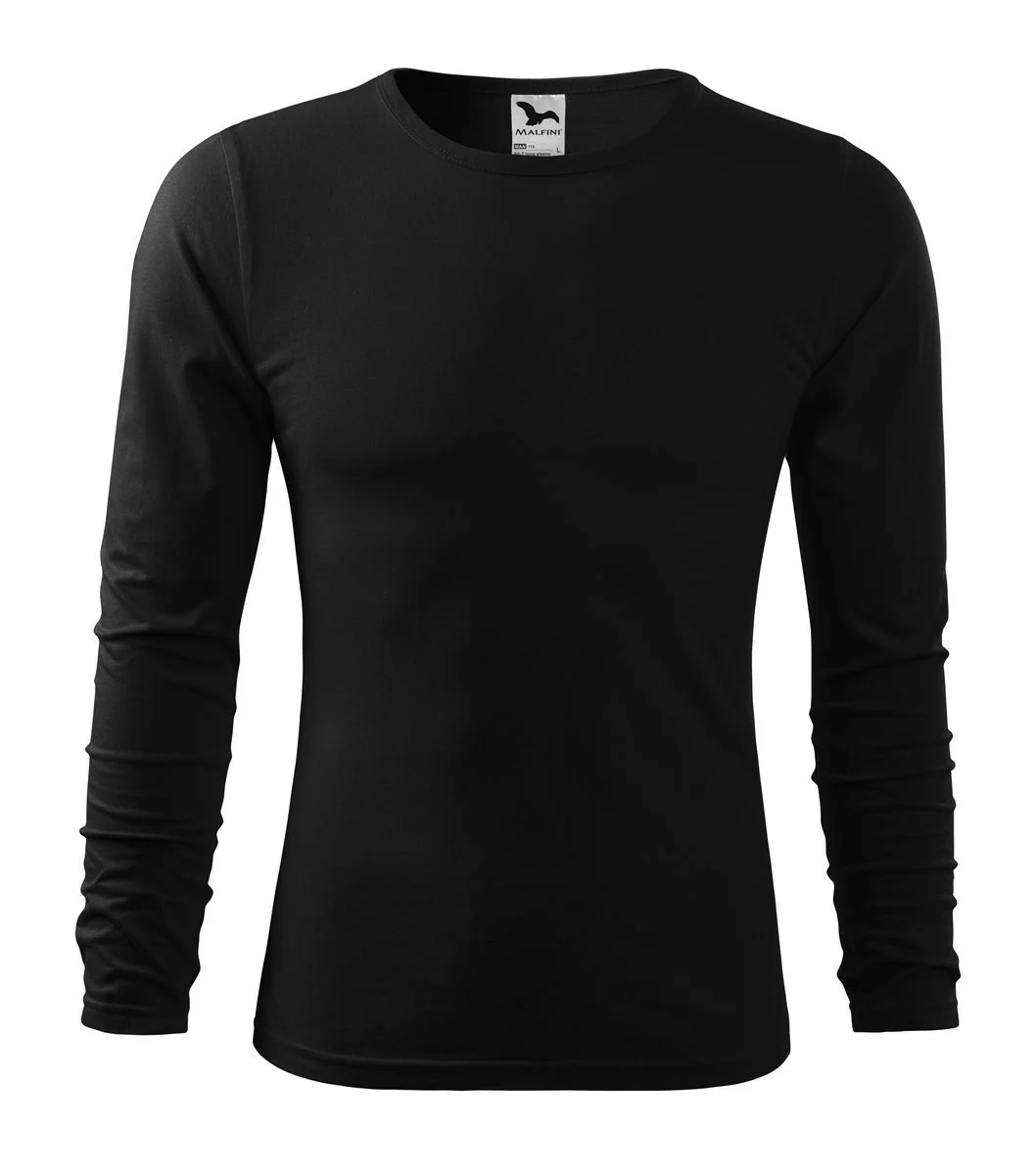 Malfini 119 T-shirt Lange Mouwen Heren – Zwart