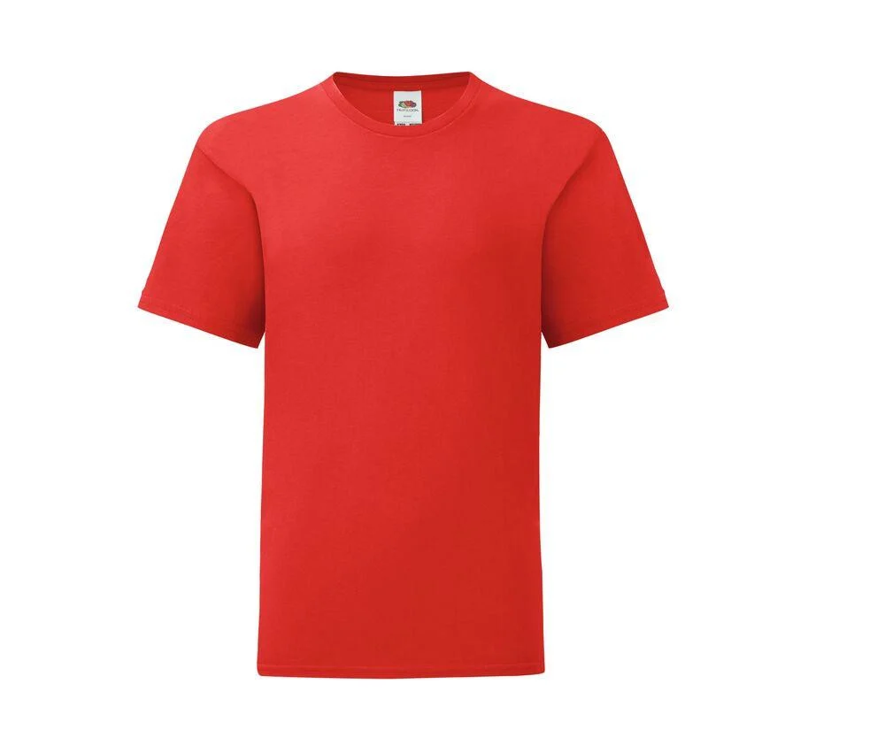 Fruit of the Loom SC6123 Kinder T-shirt – Red