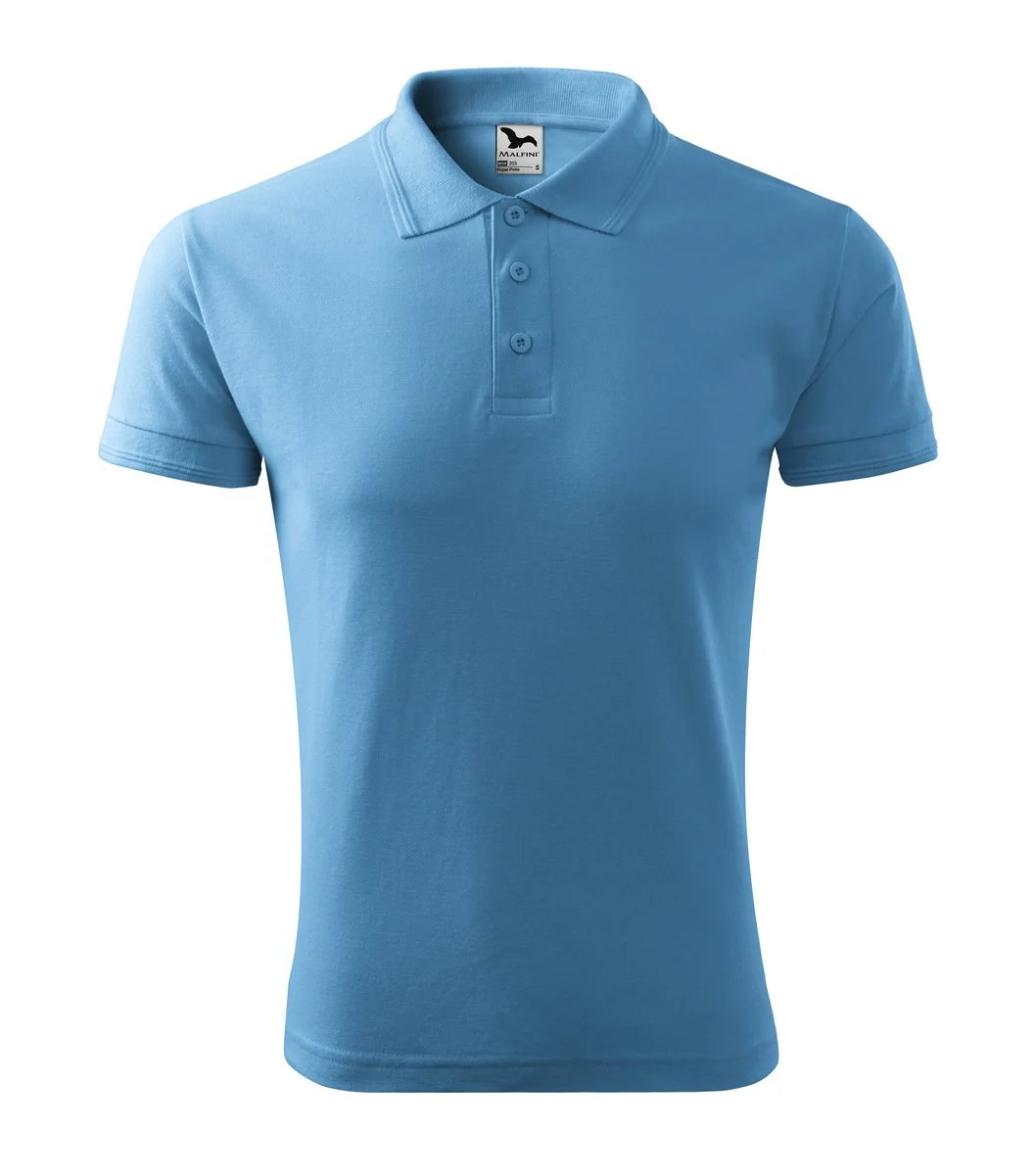 Malfini 203 Polo Heren – blauw azur
