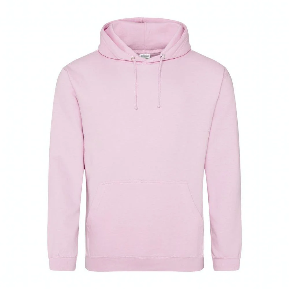 AWDIS Just Hoods JH001 College Hoodie – Baby Pink