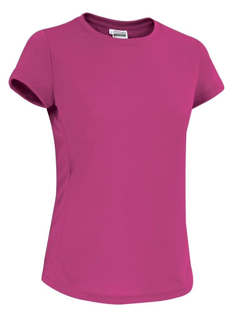Valento CAVABRN Brenda T-shirt Dames – Magenta Roze