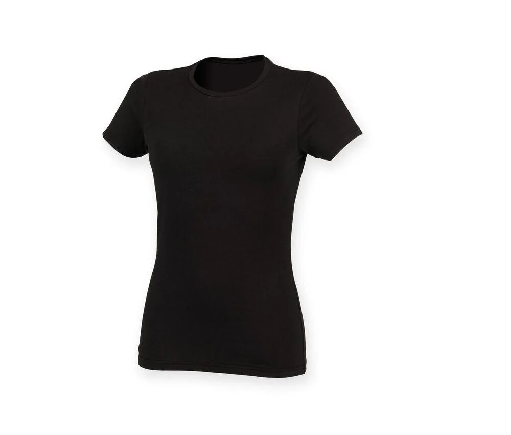 Skinnifit SK121 Feel Good T-shirt Dames – Black