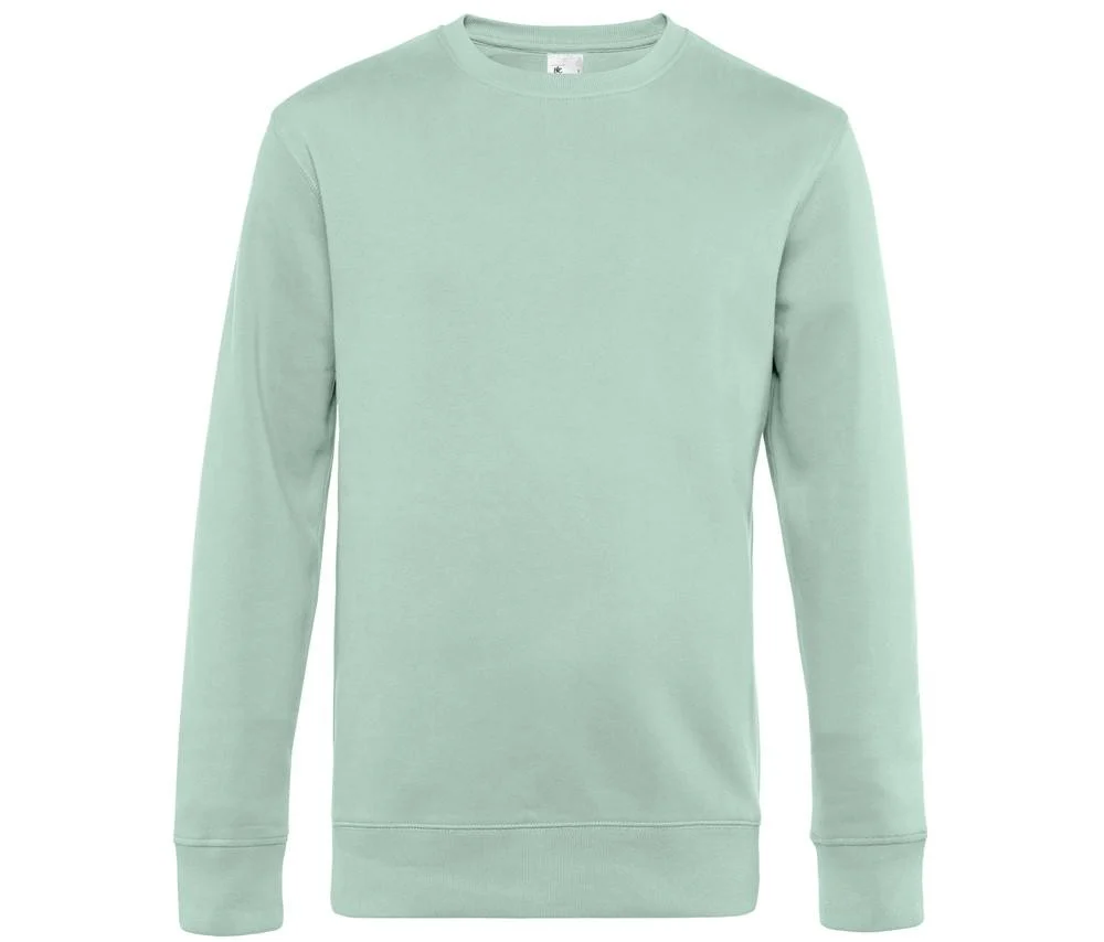 B&C BCU01K Sweater King – Aqua Green