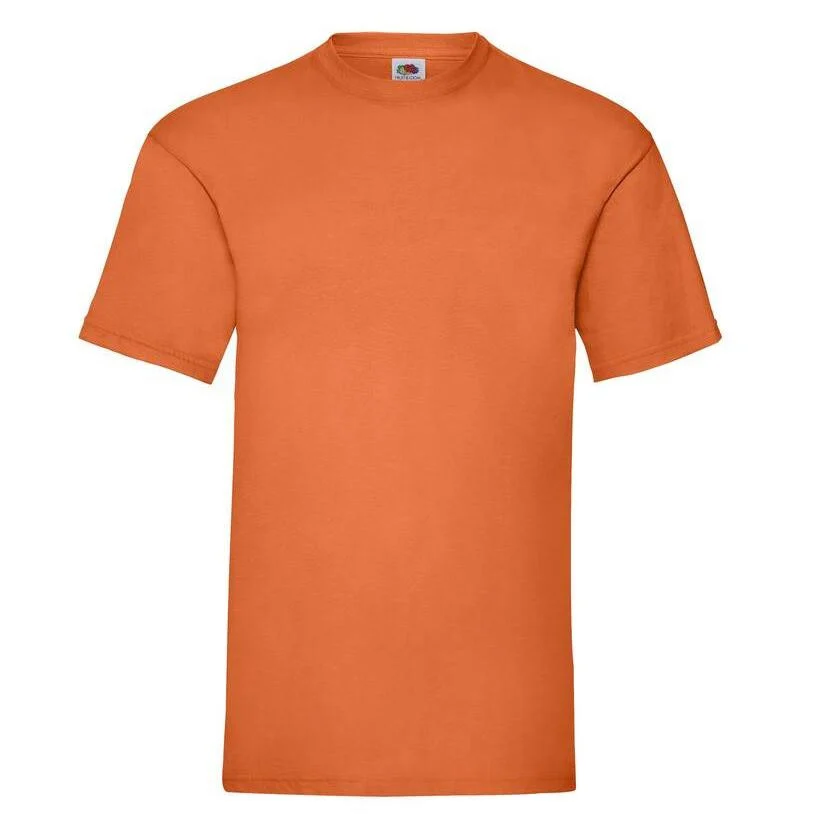 Fruit of the Loom SC220 T-shirt Ronde Hals – Orange