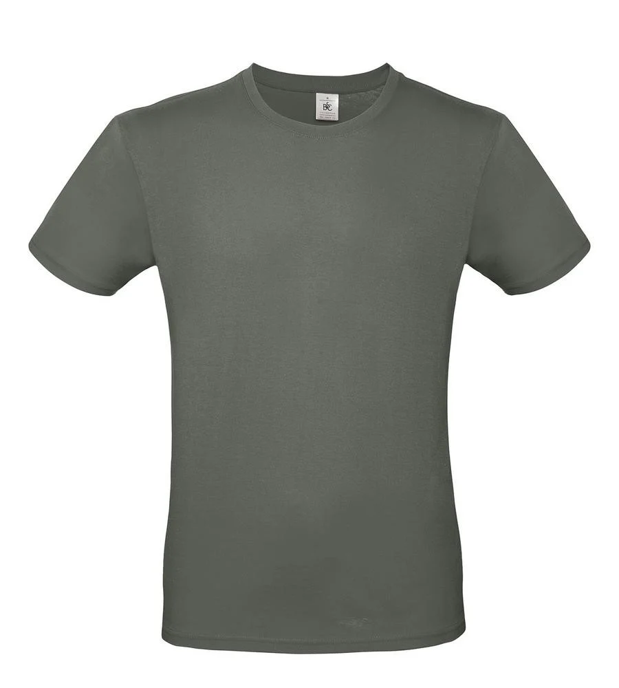B&C BC01T #E150 T-shirt Heren – Millenium Khaki