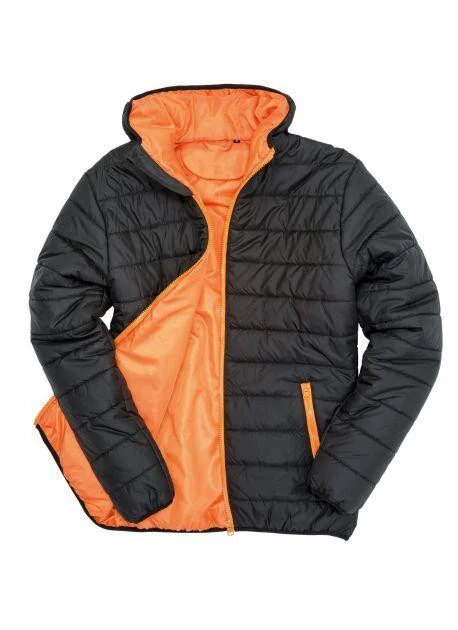 Result RS233 Gewatteerde Jas – Black/Orange