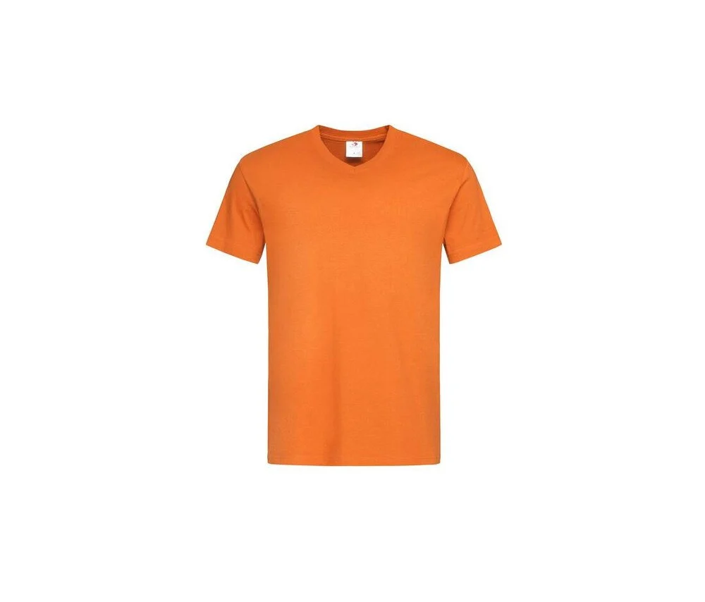 Stedman ST2300 T-shirt V-hals Heren – Oranje