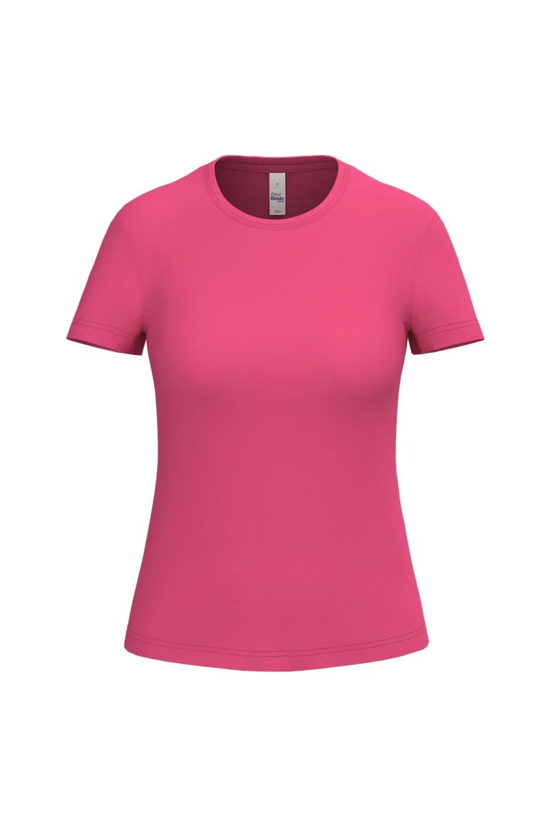 iDeal Basic Brand IB301 Mercury Sport T-shirt Dames – Ideal Fuchsia