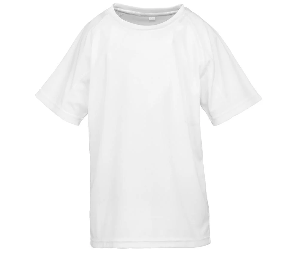 Spiro SP287J Aircool Kinder T-shirt – White