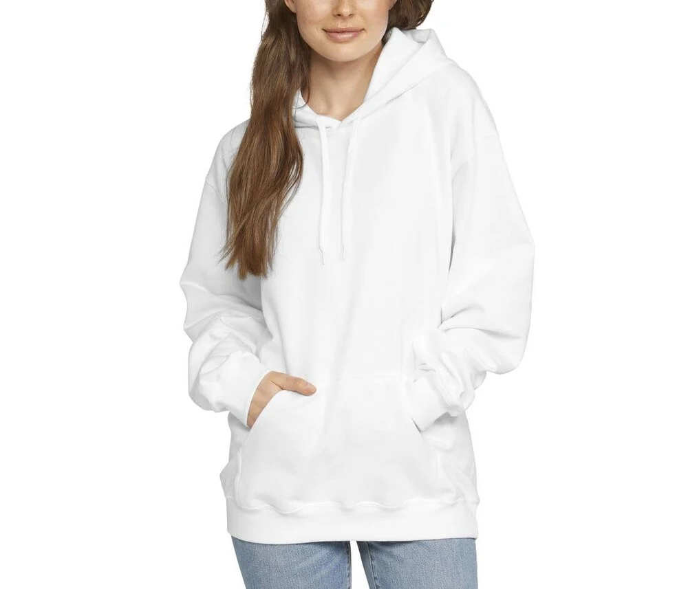 Gildan GNSF50 Unisex Hoodie – White