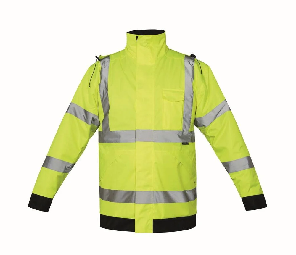 Korntex KX740 Regenjas Hoge Zichtbaarheid – Yellow