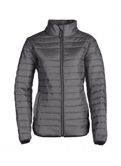 Pen Duick PK518 Boston Gewatteerde Jas Dames – Titanium / Black