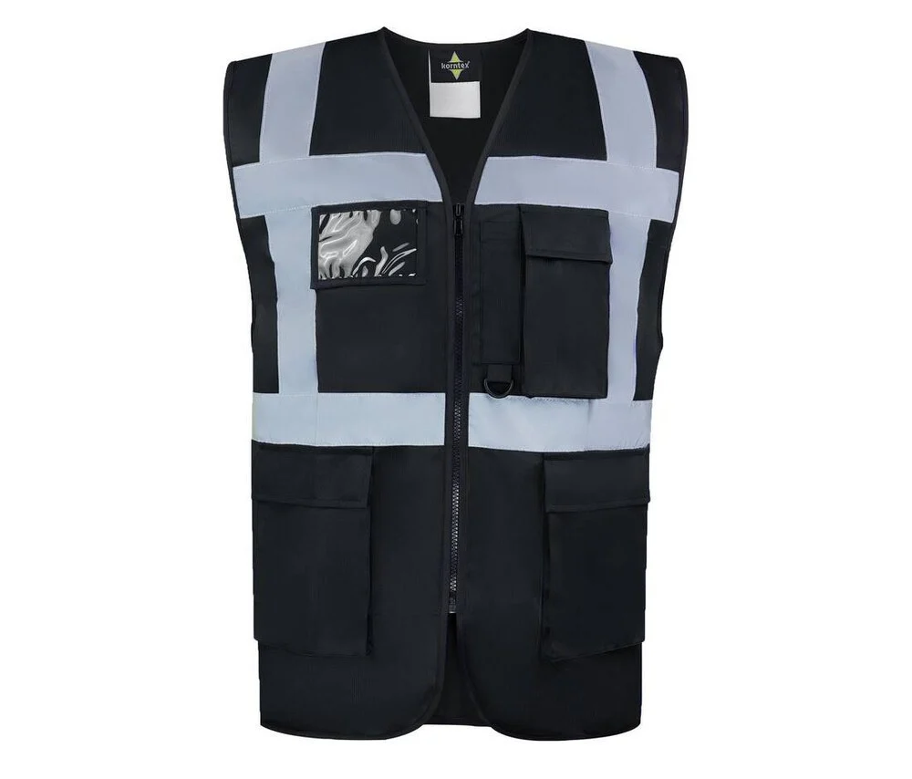 Korntex KX226 Hamburg Veiligheidshesje – Black