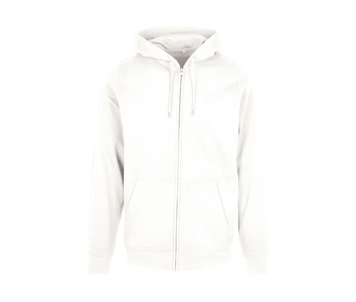 Build Your Brand BYB008 Basic Ritshoodie – White