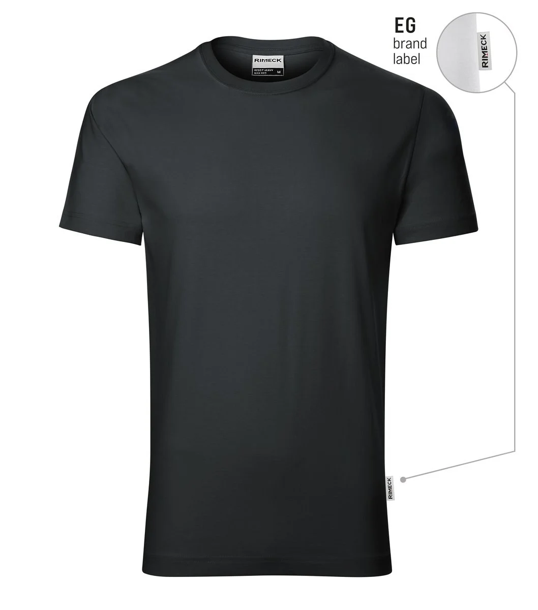 Rimeck R03 Resist Heavy T-shirt Heren – ebbenhoutgrijs 94
