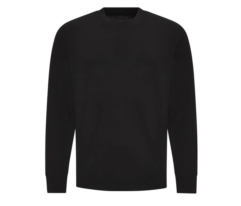Just T's JT019 Sport T-shirt Lange Mouwen – Diepzwart