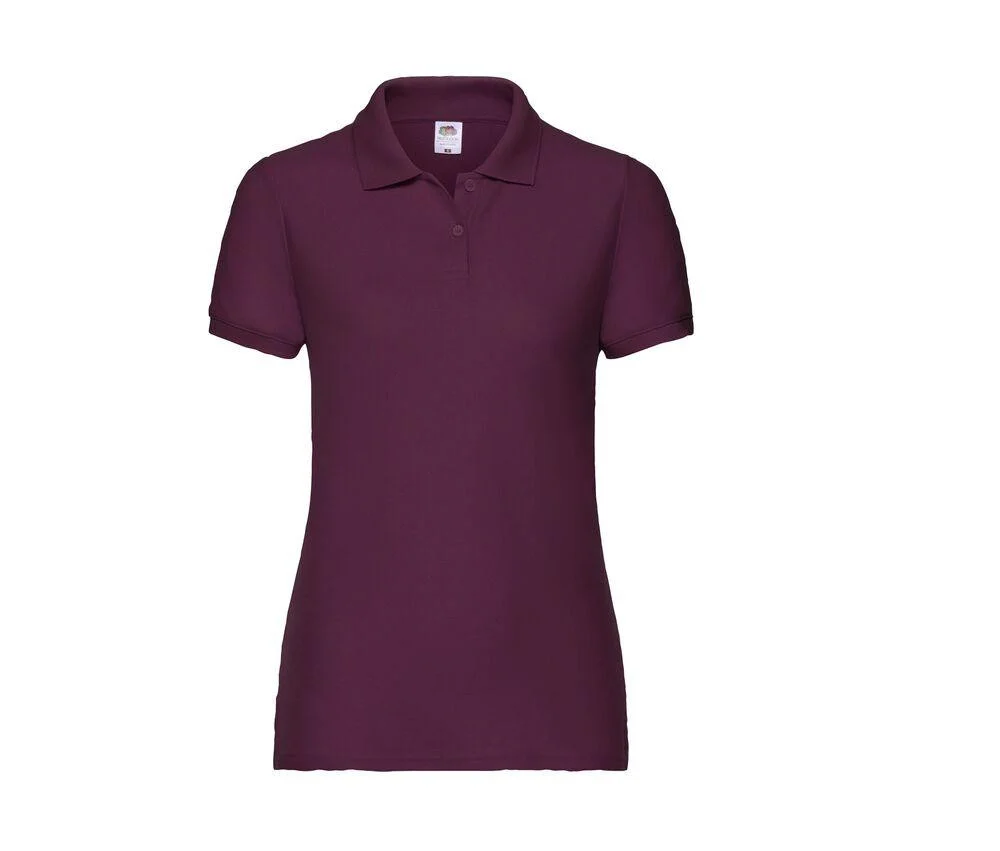 Fruit of the Loom SC281 Lady-fit 65/35 Polo Dames – Burgundy