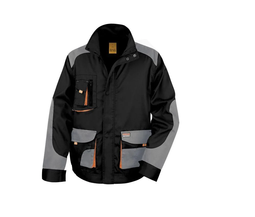 Result RS316 Lite Werkjas – Black / Grey / Orange