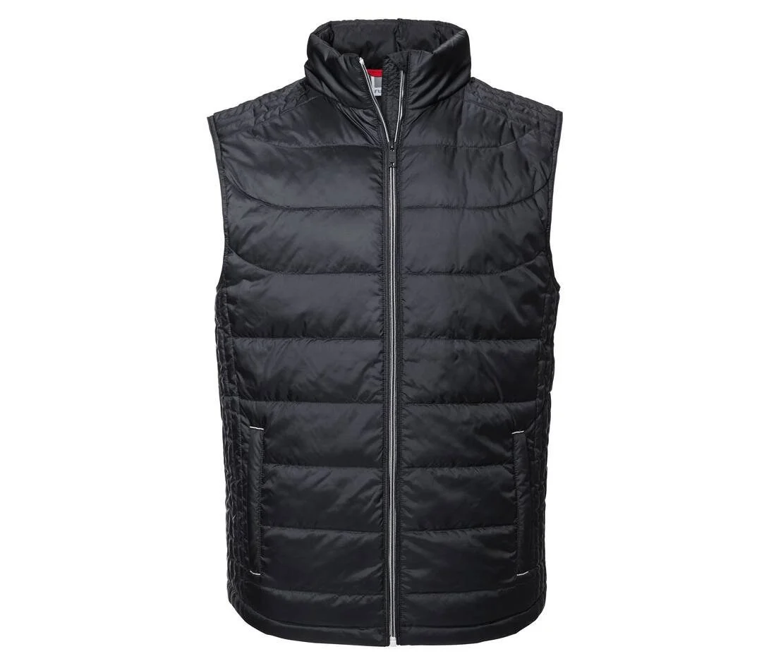 Russell RU441M Nano Gewatteerde Bodywarmer Heren – Black