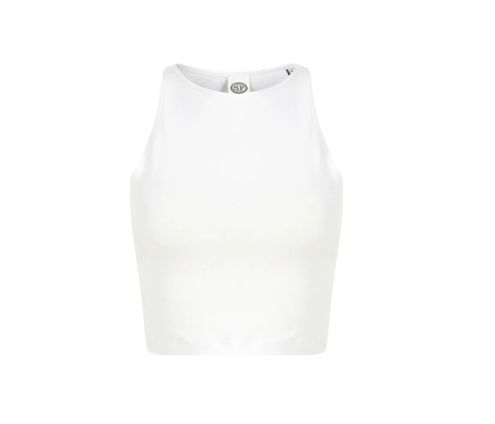 Skinnifit SK106 Racerback Top Dames – Wit