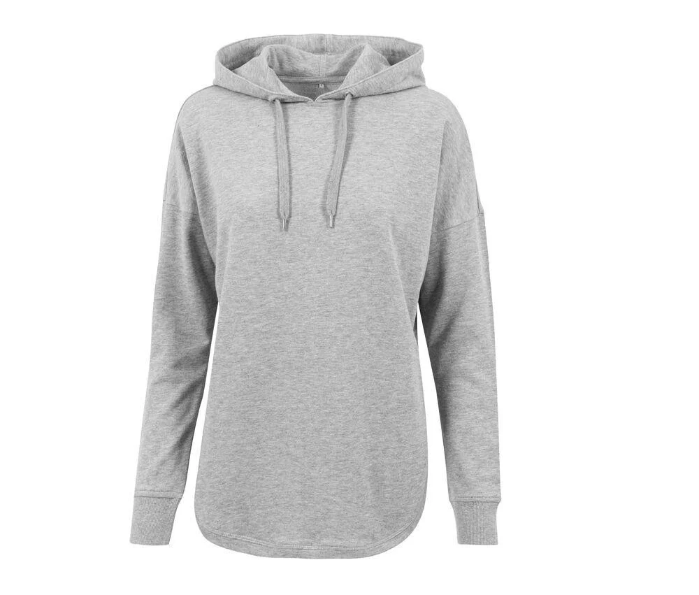 Build Your Brand BY037 Oversized Hoodie Dames – Grey