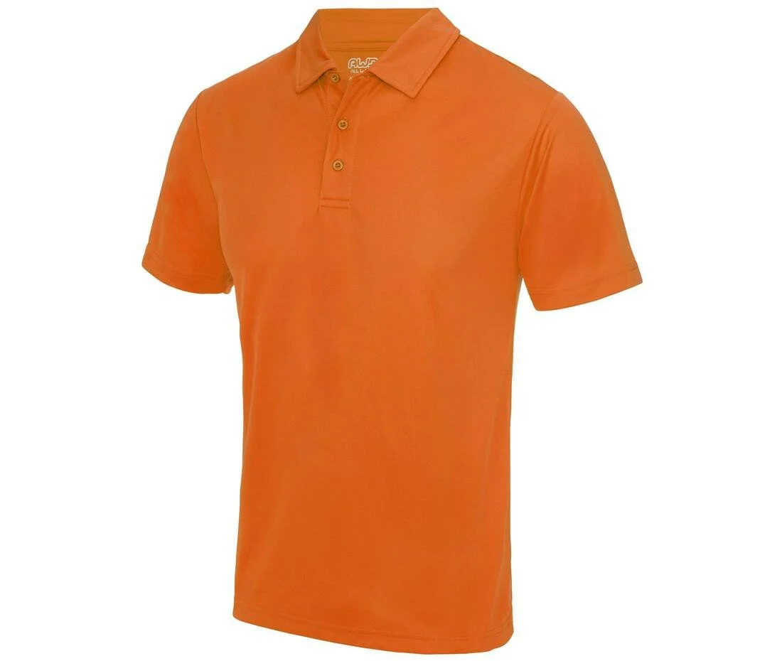 Just Cool JC040 Cool Polo – Orange Crush