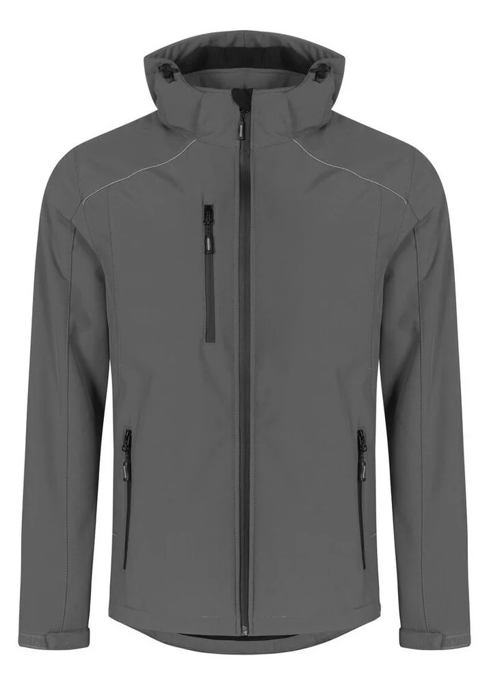 Promodoro PM7860 Softshell Jas Heren – Steel Gray