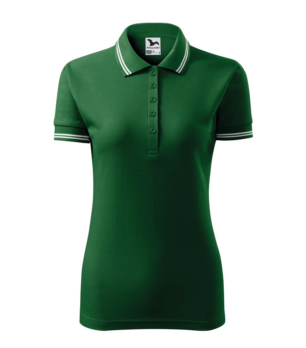 Malfini 220 Urban Polo Dames – Fles groen