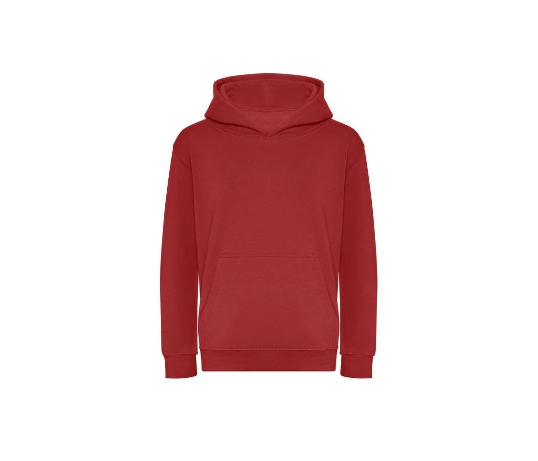 AWDIS JH201J Biologische Kinderhoodie – Fire Red
