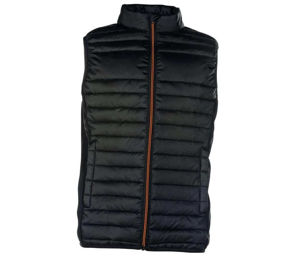 Pen Duick PK316 Baltimore Bodywarmer Heren – BLACK / BLACK / ORANGE