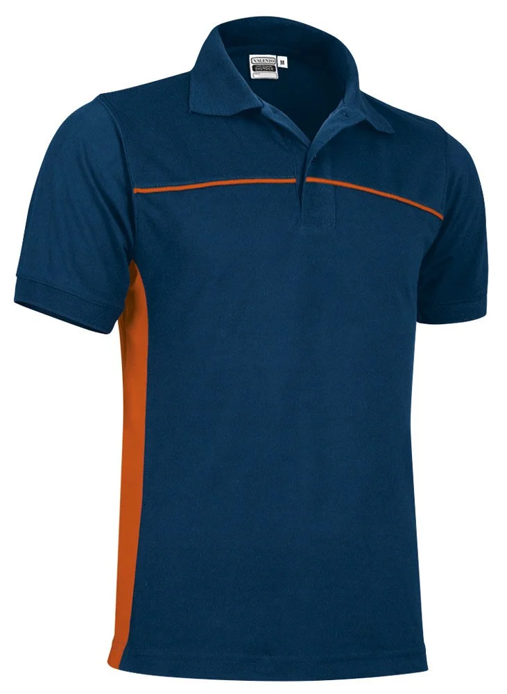 Valento POVATHU Thunder Polo – orion navy blue-party orange