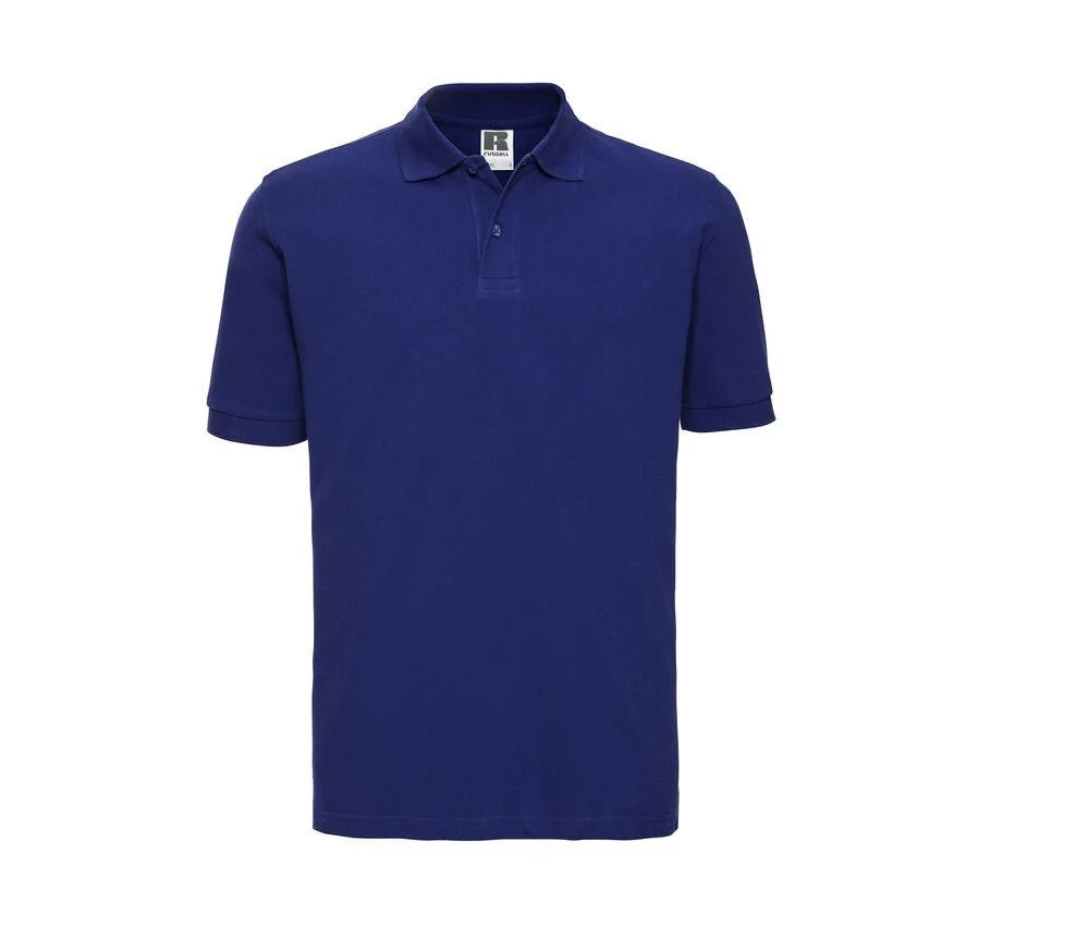 Russell JZ569 Klassieke Katoenen Polo – Bright Royal