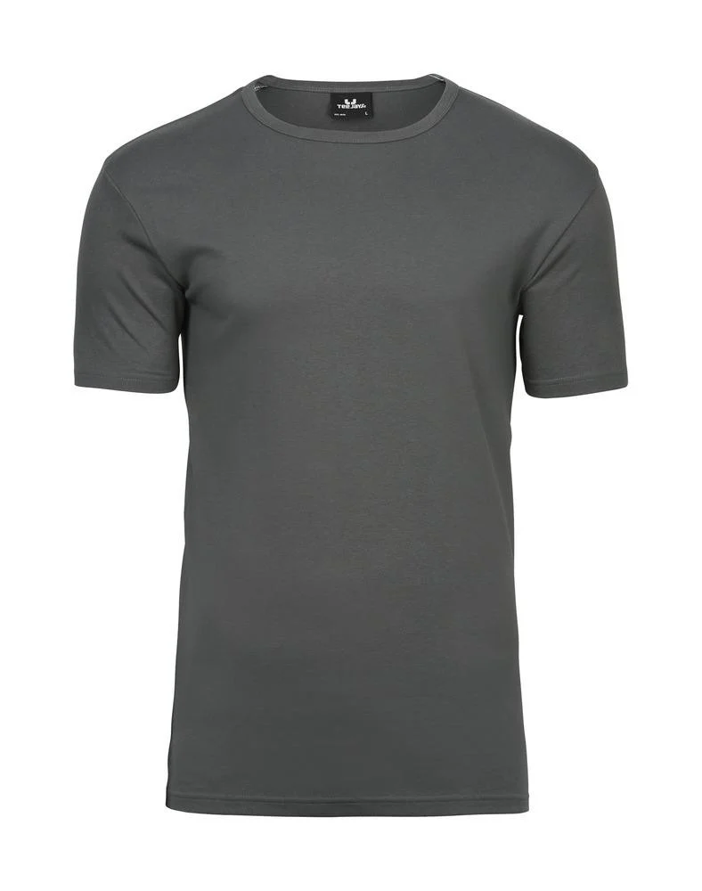 Tee Jays TJ520 Interlock T-shirt Heren – Powder Grey