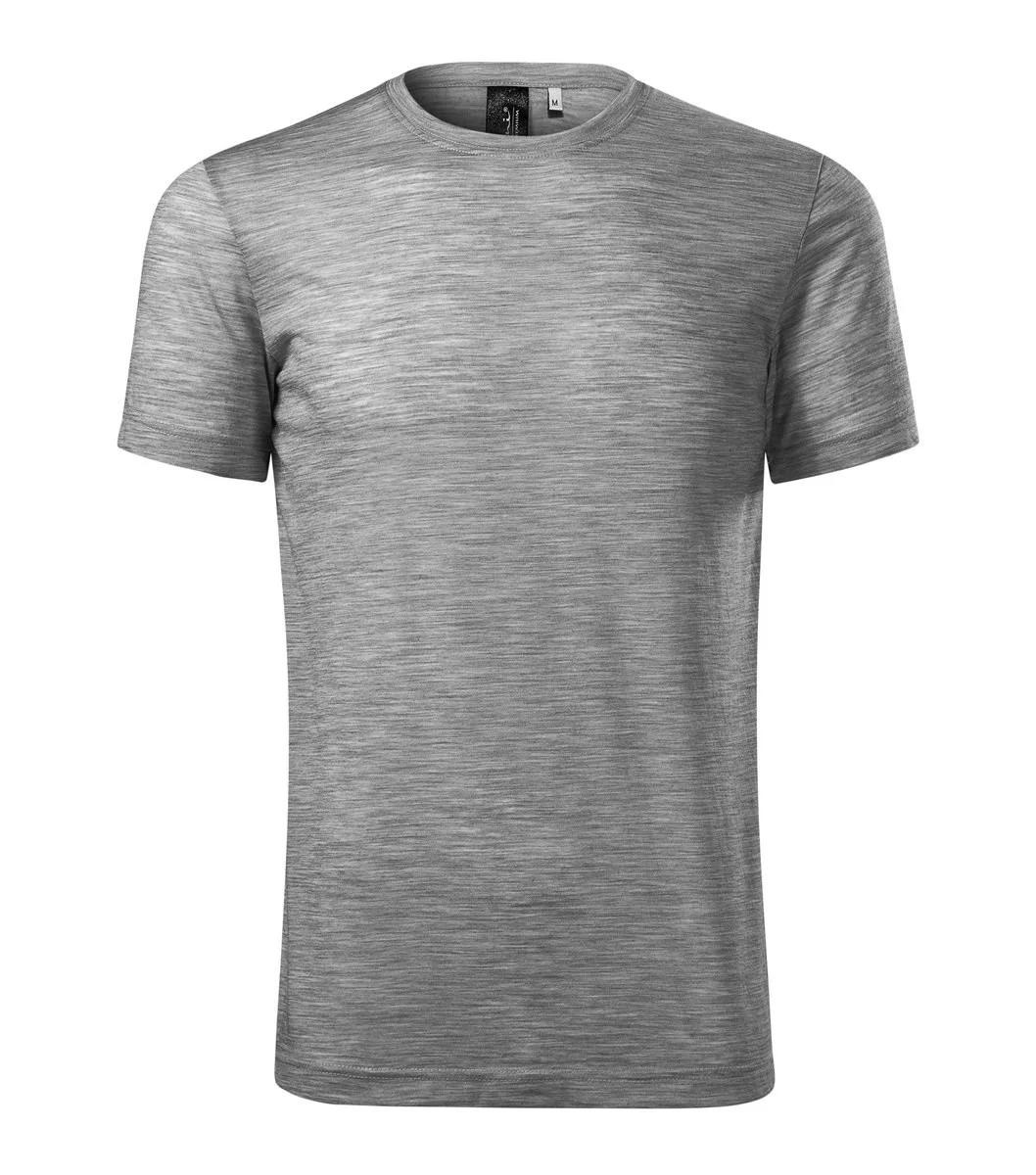 Malfini 157 Merino Rise T-shirt Heren – Donkerblauw grijs